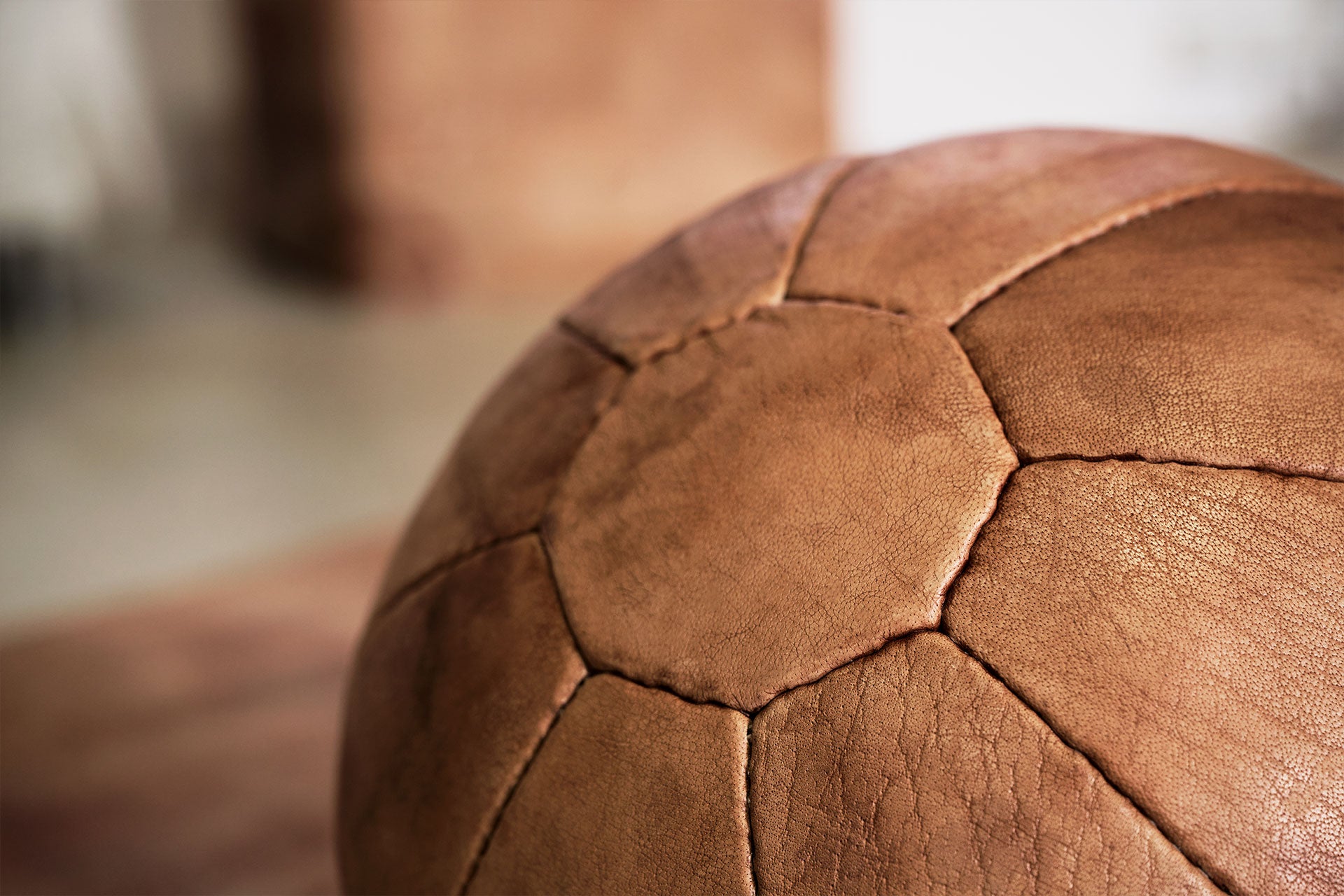 Nahaufnahme eines ARTZT Vintage Series Medizinballs.
