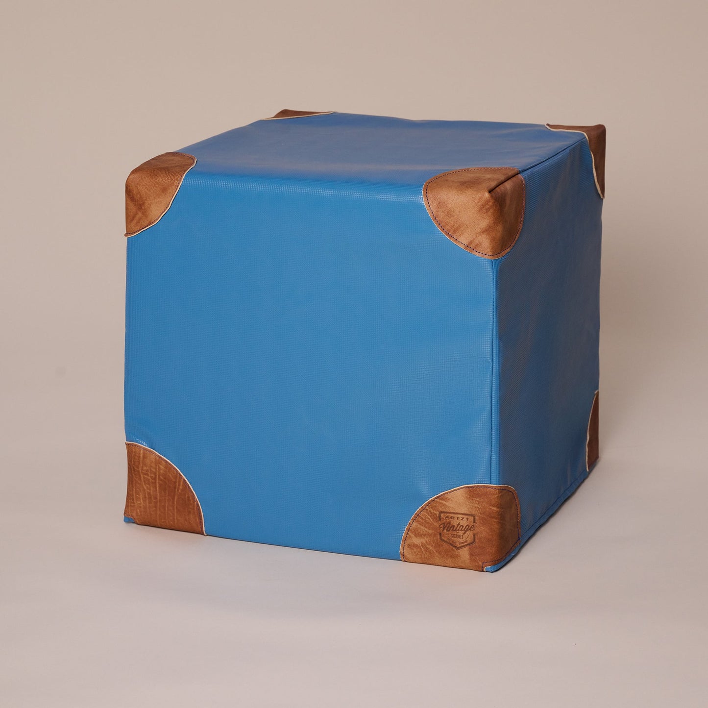 Cube Sitzwürfel blau | ARTZT vintage