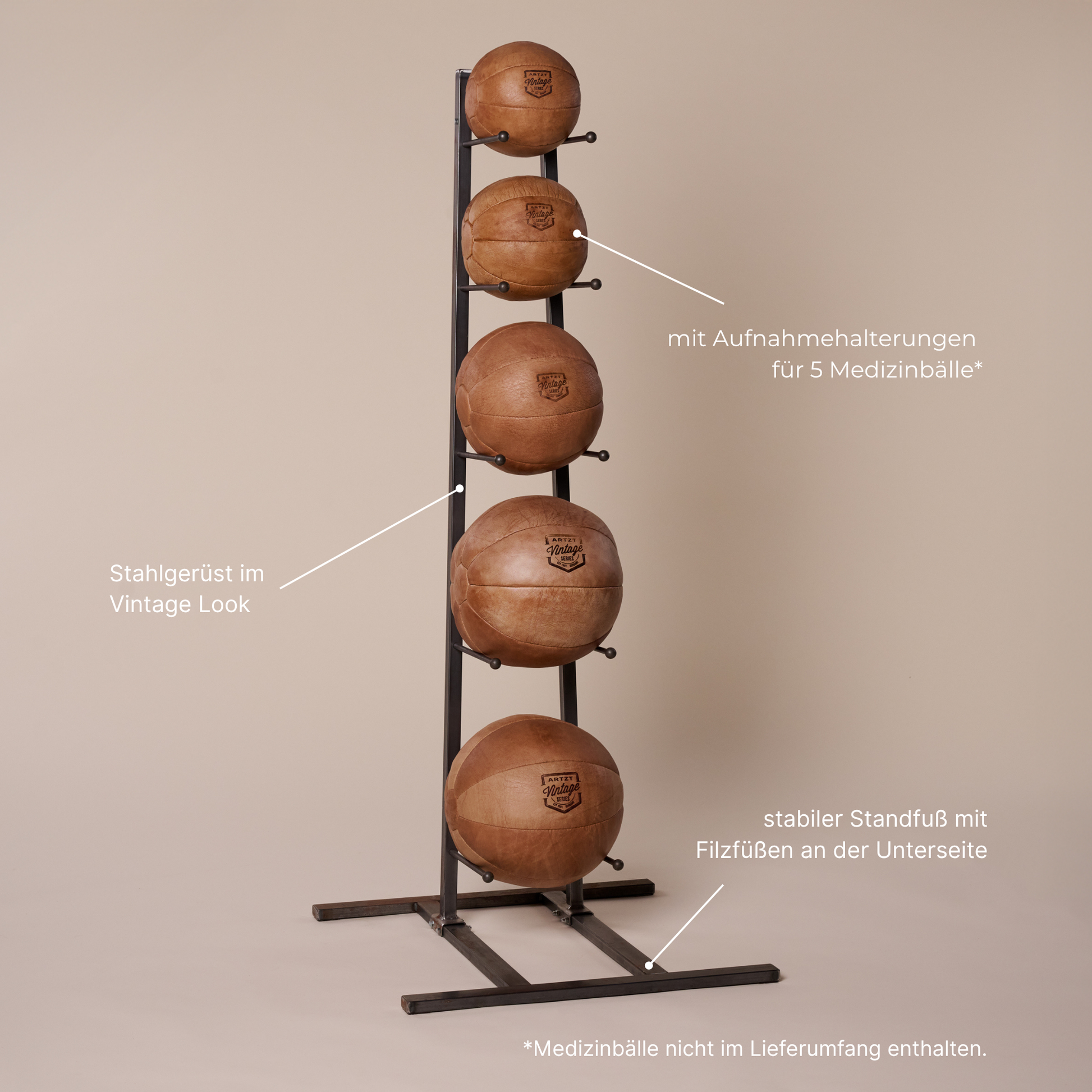 Medizinball Ständer | ARTZT vintage