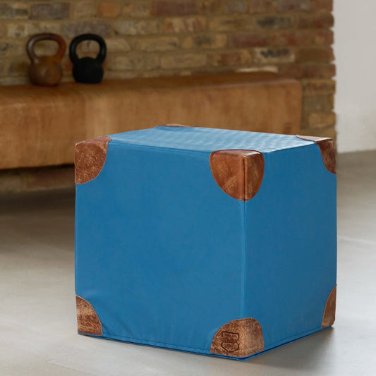 Cube Sitzwürfel blau | ARTZT vintage