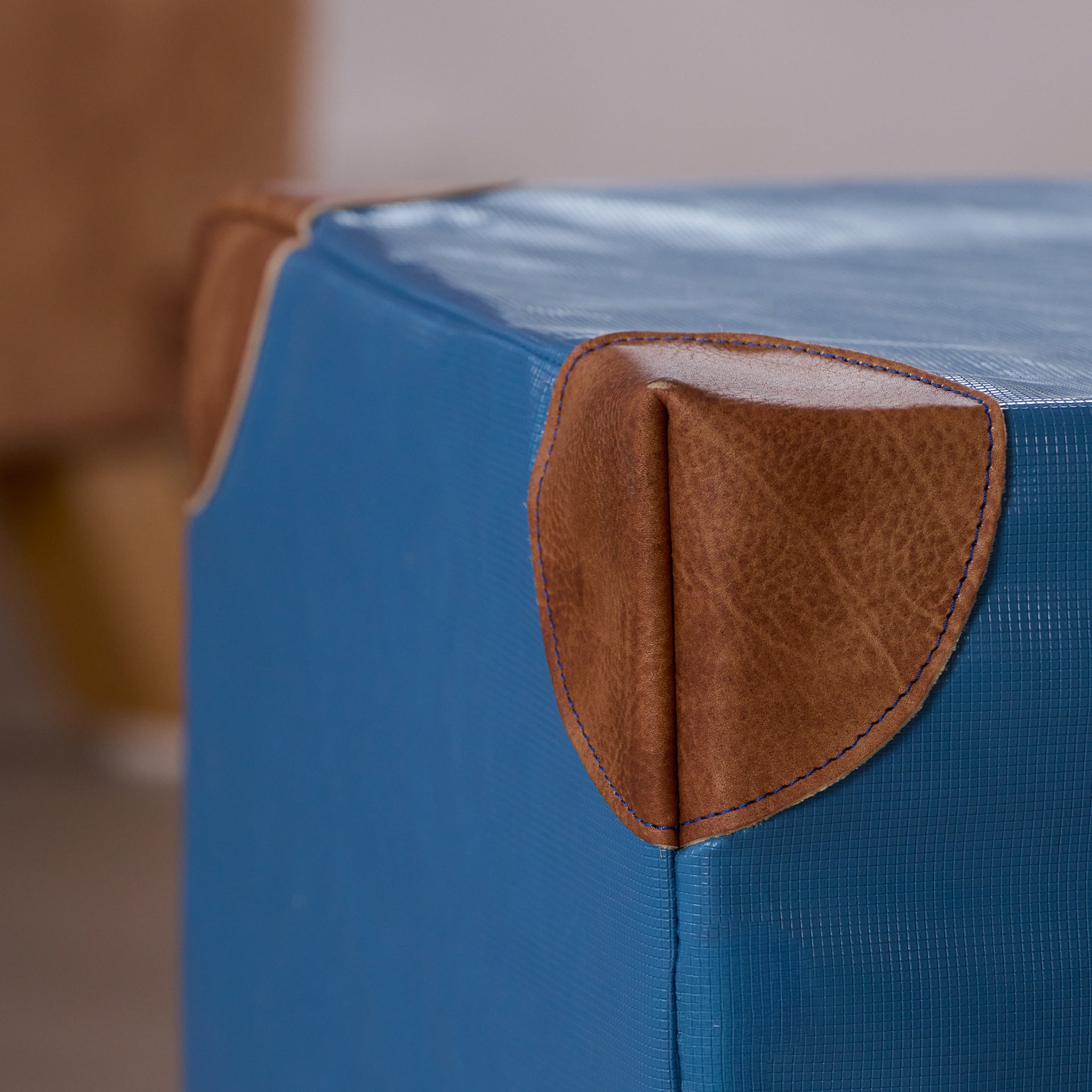Cube Sitzwürfel blau | ARTZT vintage